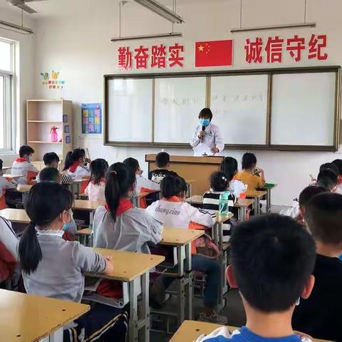 加强防疫知识培训，坚实校园防控保障——张家岗小学五星校区开展新冠肺炎知识宣传讲座活动