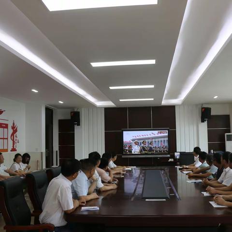 我校组织党员收看“庆祝中国共产党成立100周年大会”现场直播