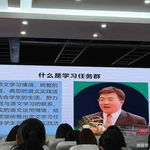 听吴忠豪教授语文学习任务群心得体会(郭凤萍)