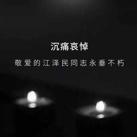 永远铭记在心 永远激励前进 敬爱的江泽民同志永垂不朽———成装一厂成四车间玻甲班