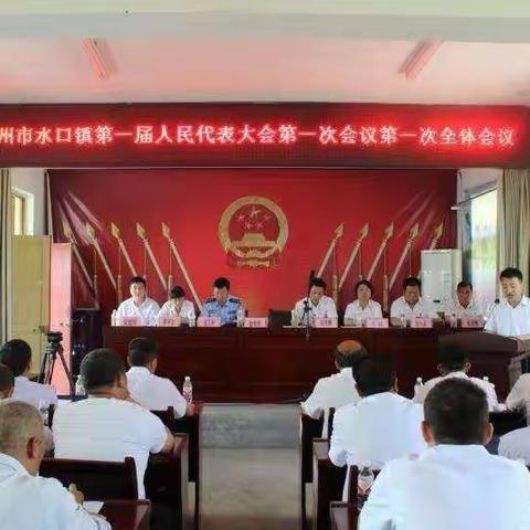 彬州市水口镇召开第一届人民代表大会第一次会议