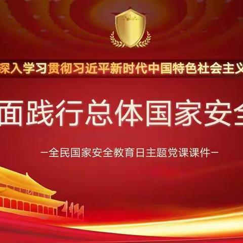 博州分公司团组织学习委国家安全日