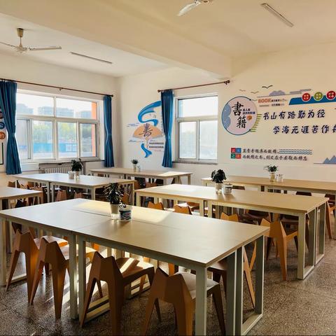 旧貌换新颜！曹妃甸区第一实验小学新图书室阅读课开课啦！
