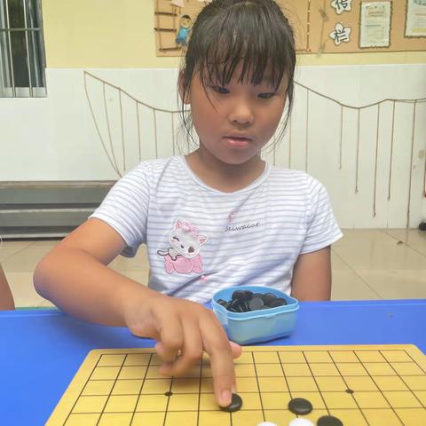 前进幼儿园围棋课风采