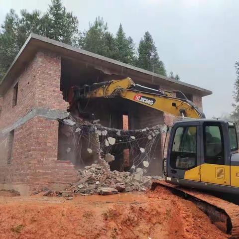 【大田县】重拳出击 拆除违建