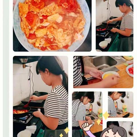 双桥小学五年五班以“厨”抗疫