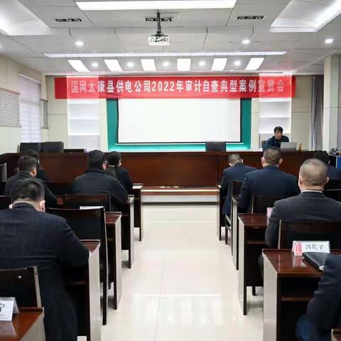 市公司审计部首站到太康公司召开2022审计自查典型案例宣贯会