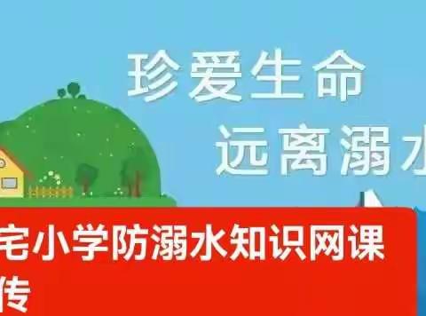 刘宅小学防溺水知识网课宣传（8.18）