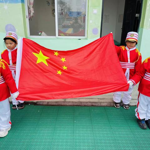 新学期，新征程----太湖县希望幼儿园开学升旗仪式
