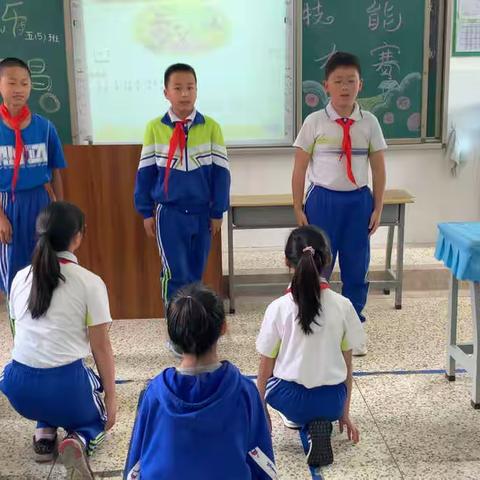五年级5班音乐表演唱技能大赛