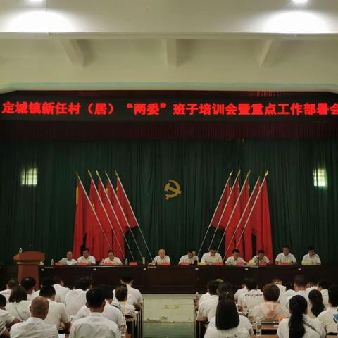 定城镇召开新任村（居）“两委”班子培训会暨重点工作部署会