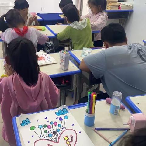 “拓展文化知识，砥砺精神情操”台前县马楼镇第一小学低年级社团活动