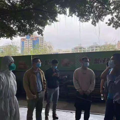 省指挥部督查组督查指导海口市进口冷链食品疫情防控工作