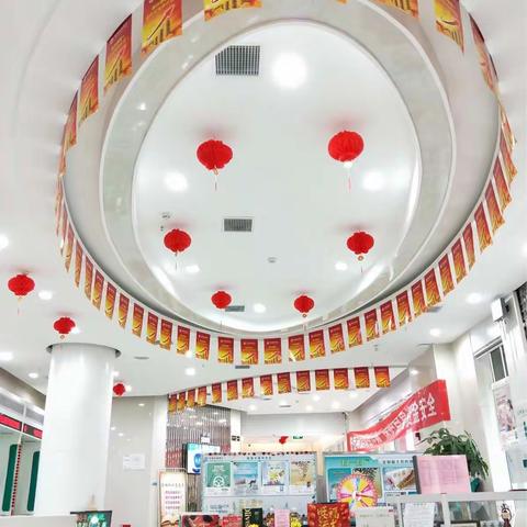 武汉分行“春天行动”厅堂营销布置篇