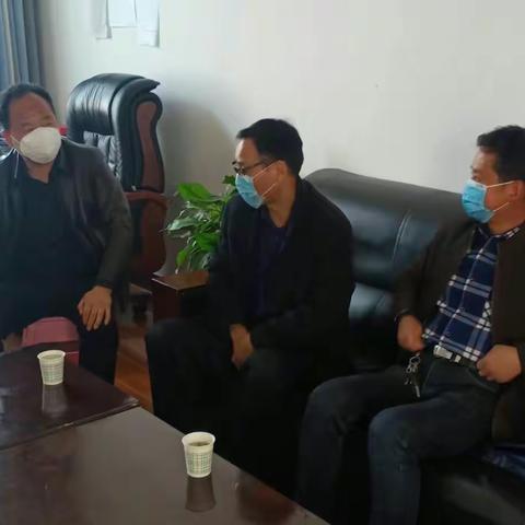 县教科局来我校督导检查