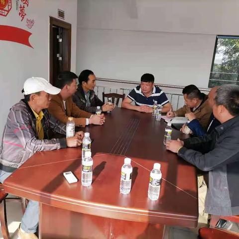 仁新村防返贫致贫第一季度大排查工作会审会
