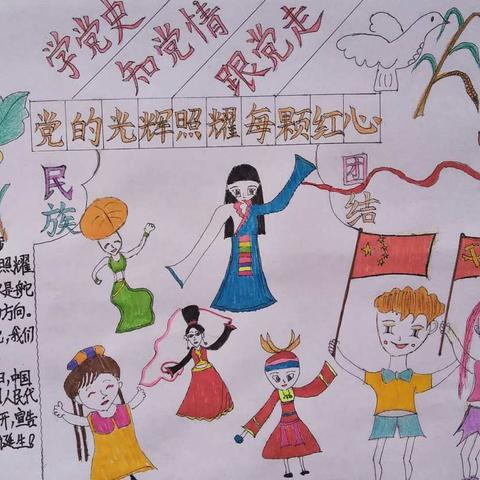 童心向党——大三班❤️