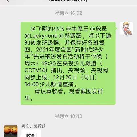 大黄庄村小学观看《新时代好少年》事迹发布会总结