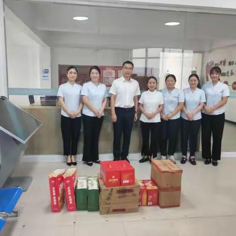 牡丹区分公司开展“夏季送清凉、关怀沁人心”慰问活动