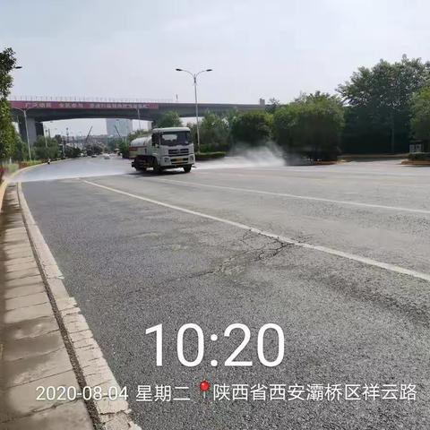 洪庆街道整治走航监测颗粒物超标点