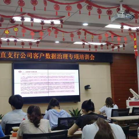 省直支行公司金融数据治理专项培训