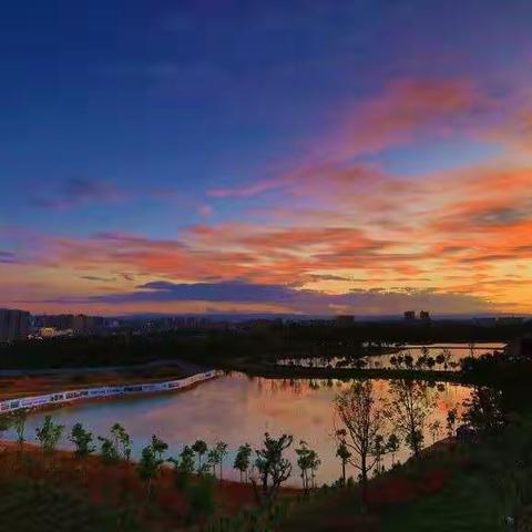 五龙湖之美