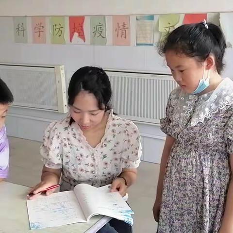 2022年大许孝子小学暑假作业检查