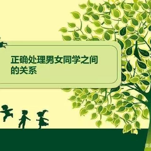 茶城小学六（2）班主题班会——正确处理男生女生的关系