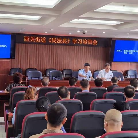 落实区委常委会要求，抓好民法典学习宣传