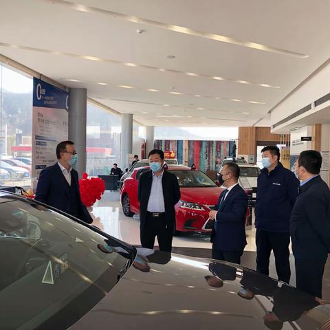 市商务局党组书记、局长刘新光一行调研汽车流通企业运行情况
