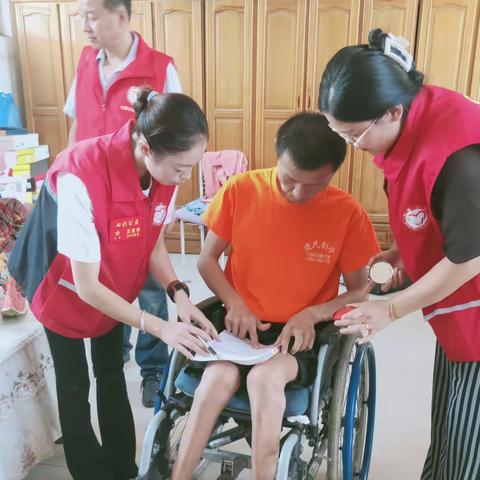 ❤️《益爱》#助残考察活动─七彩公益郑家站在行动