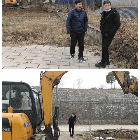 院岭街道院庄村  疫情防控的同时为民解忧  解决吃水问题