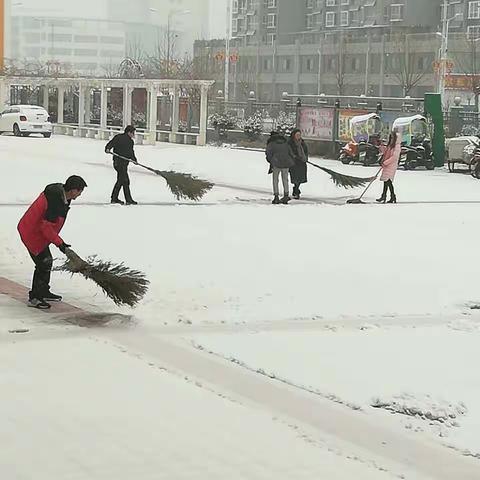 新年祥和雪 最美鹤鸣人