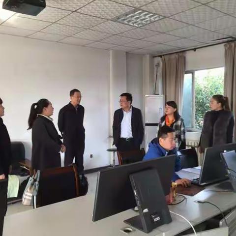 市环保局副局长张炳淳带队检查高陵区重点减排项目