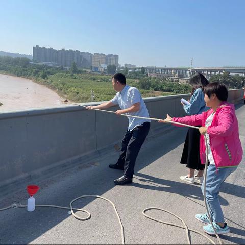 “服务十四运，提升业务能力”——生态环境高陵分局增加河流断面水质监测频次