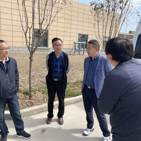 省环境监测站对高陵区农村污水处理设施及企业自行监测情况开展抽查帮扶