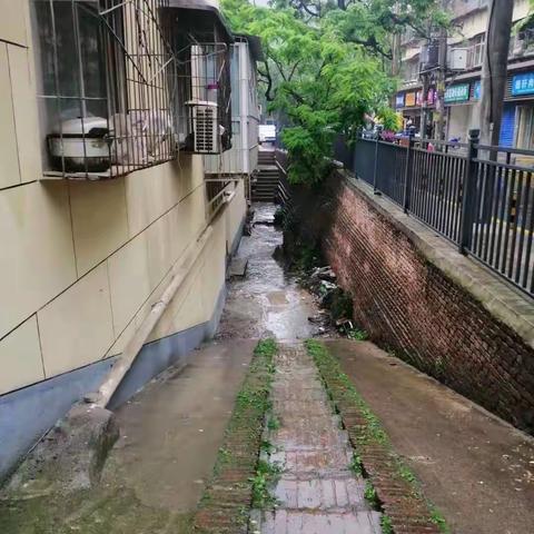 青年路街道网格中心以雨为令 开展雨天隐患部位排查 保一方平安