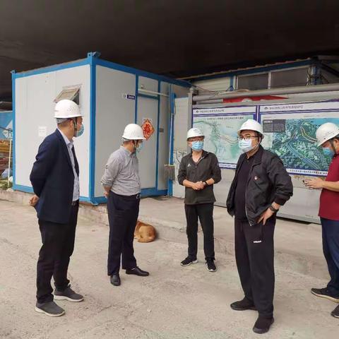 深圳市交通运输局罗湖管理局局长车小平率队检查东部过境高速连接线工程复工及疫情防控工作