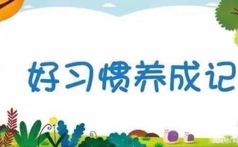 沙镇中心幼儿园小二班行为习惯养成记