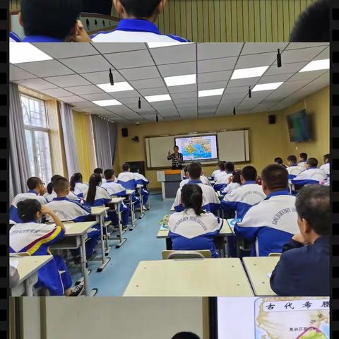 梁家墩镇中心学校开展支教教师示范引领活动纪实