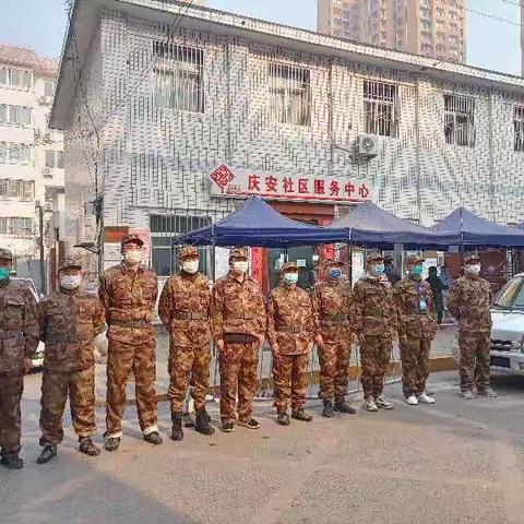 土门民兵为防控疫情助力