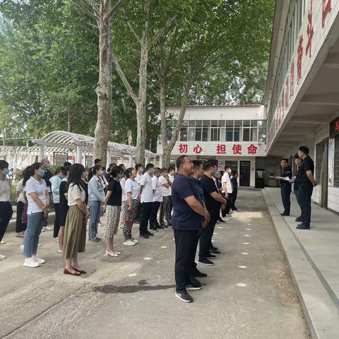 冯庄乡：坚守一线我在岗  履职尽责显担当