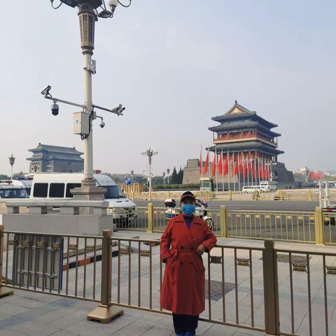 二十大前夕的天安门广场