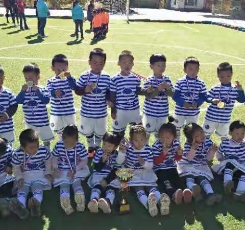 宝龙山中心幼儿园第四届“园长杯”足球赛之中二宝贝风采
