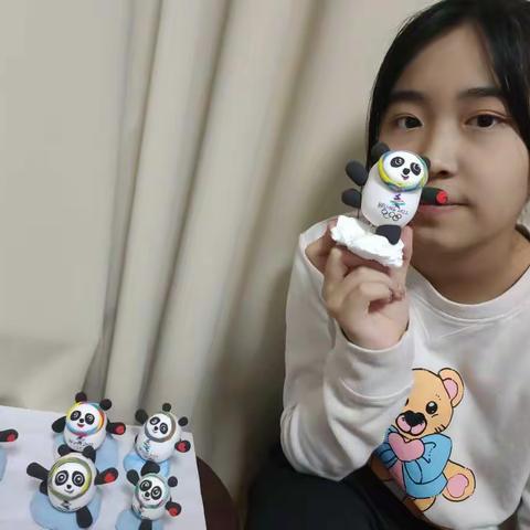 一起向未来，致敬北京冬奥——雅墨6.1中队毛俊雅假期生活记录