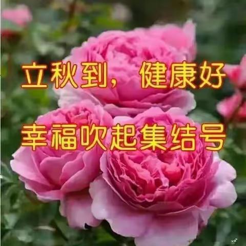 今日立秋，相聚祈福！