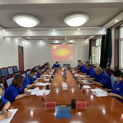 新兴建安公司党委召开党委理论学习中心组（扩大）学习会