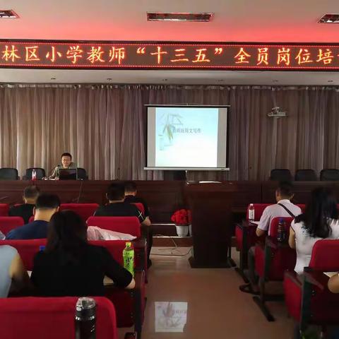 北林区小学教师“十三五”岗位培训第三四轮培训