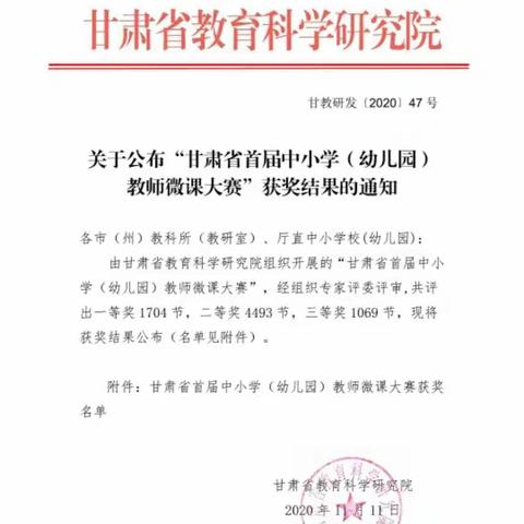 砥砺奋进，自强不息！伯阳中心学校教师在甘肃省首届微课大赛中荣获佳绩！