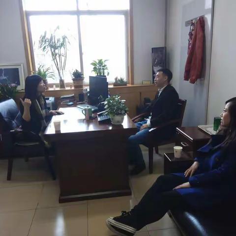 广泛宣传，争取支持——莲湖区统计局赴区教育局协调四经普宣传工作